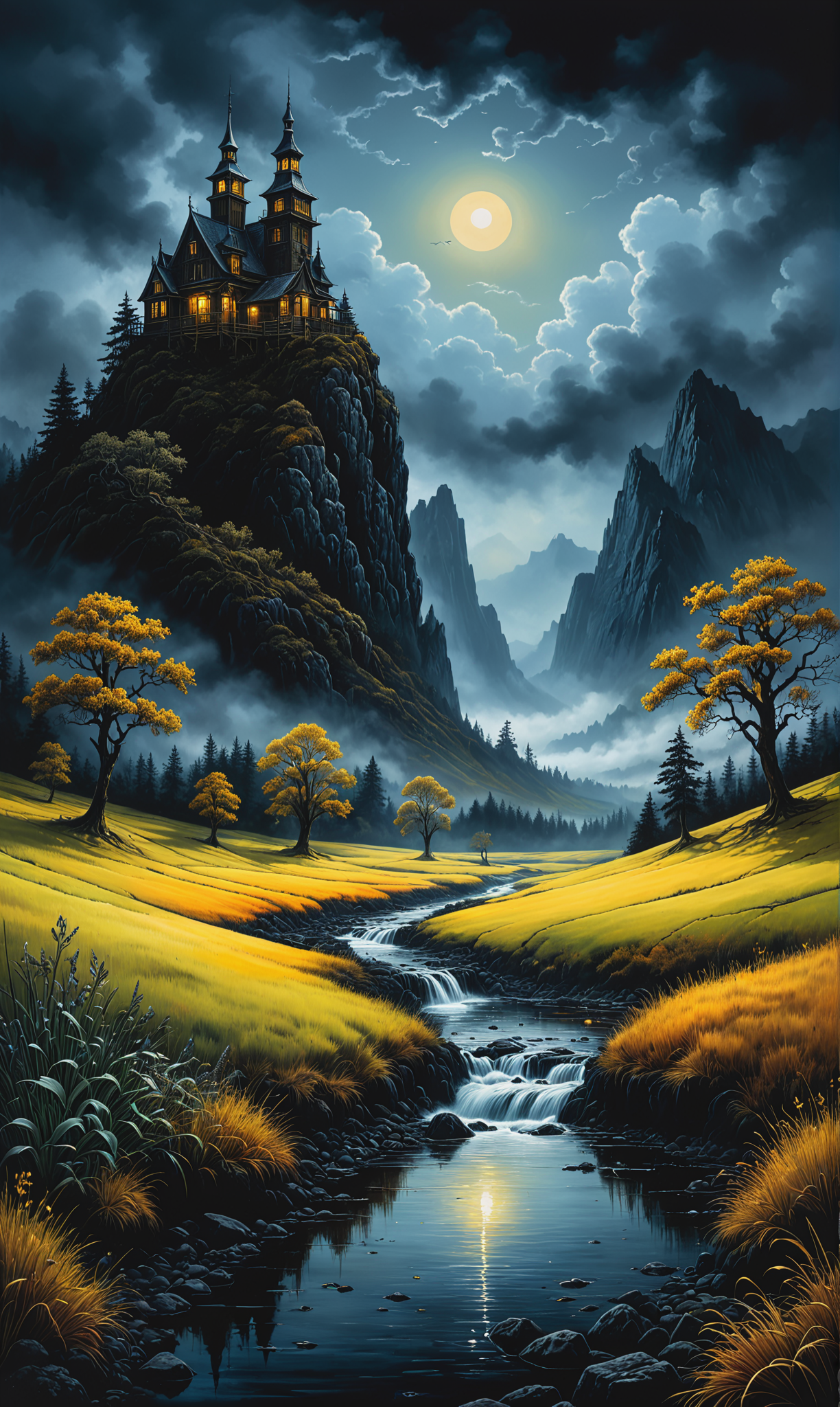 00848-3661647400-A surreal and dreamlike landscape with intricate and detailed ink and oil painting elements, infused with a dark and moody atmos.png